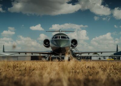 The Volare Aviation Design Team Unveils a Striking New Look for Freshly Refurbished Bombardier Challenger 604