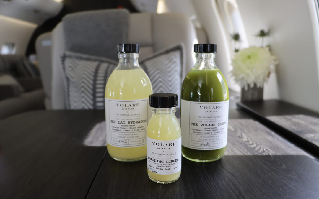 Volare Aviation Announces Partnership with The Cotswold Juicery to Bring Fresh, Locally Crafted Juices to the skies
